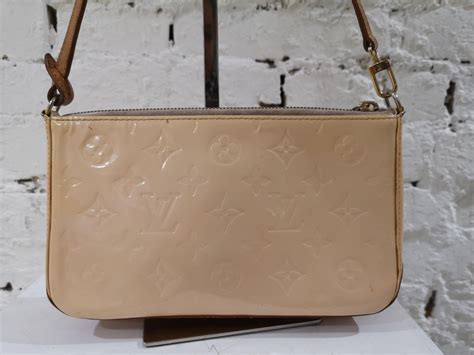 louis vuitton nude bag|Louis Vuitton Nude Patent Leather Pochette Shoulder Bag .